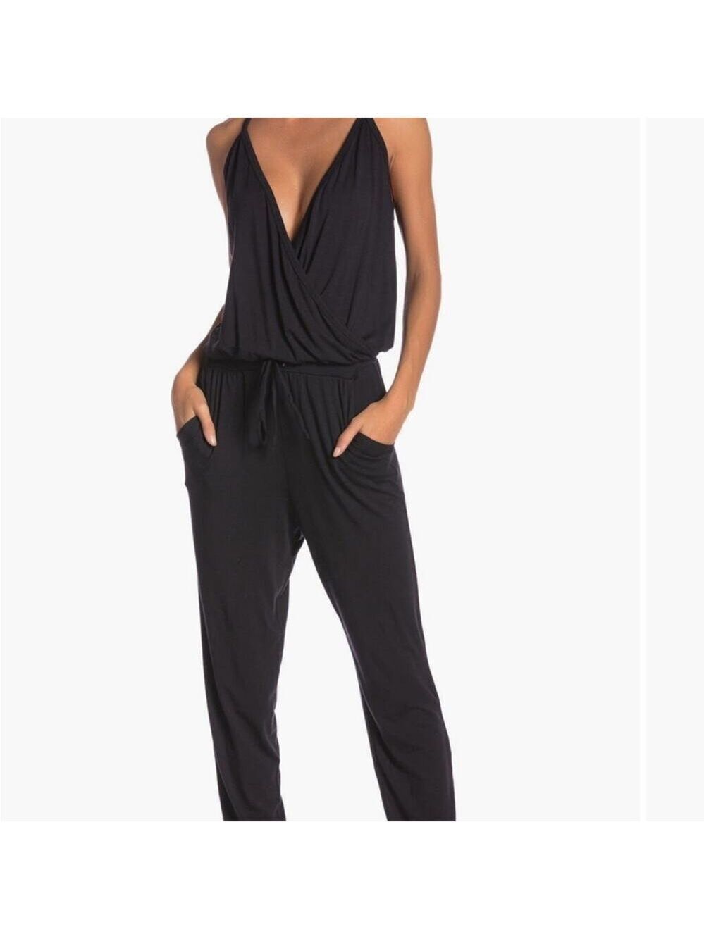 V Neck Jumpsuit